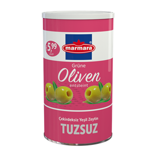 Green Olives (Low-Salt & Pitted)